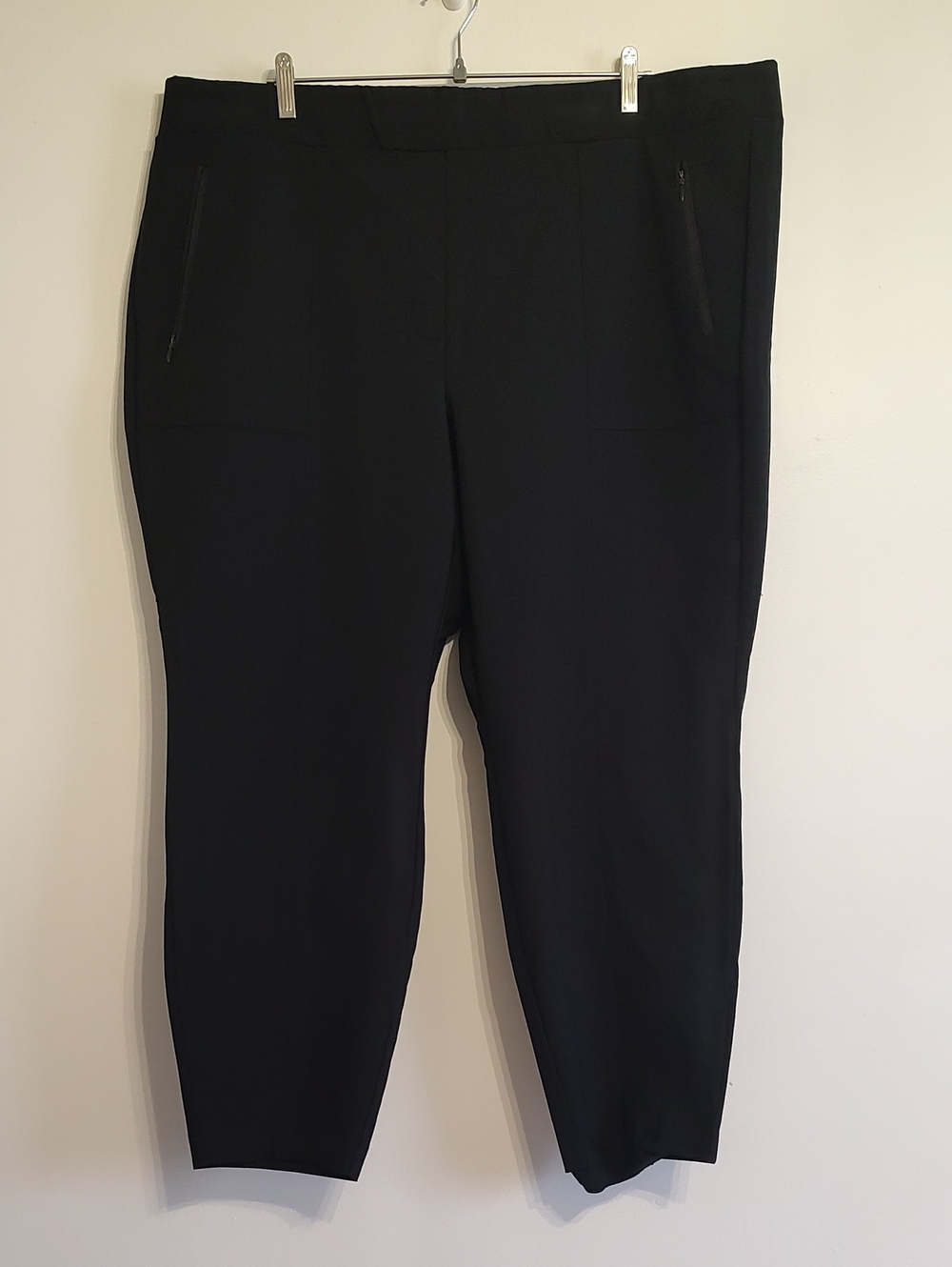 Lane Bryant Black High-Waist Ponte Pants